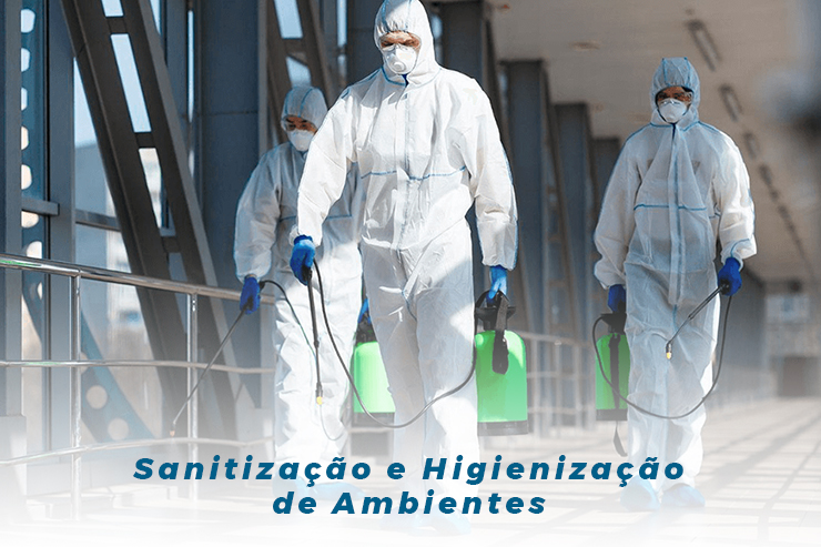 Sanitização e Higienização de Ambientes